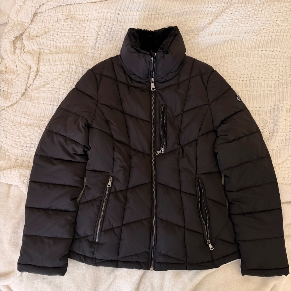 Calvin Klein Black Quilted Puffer Jacket